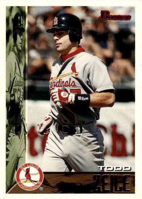 1995 Bowman Todd Zeile #389 card