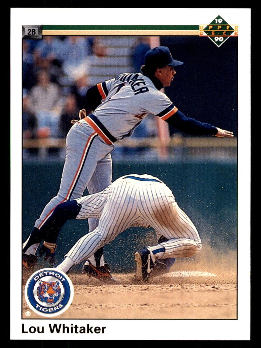 1990 Upper Deck Lou Whitaker #327 card