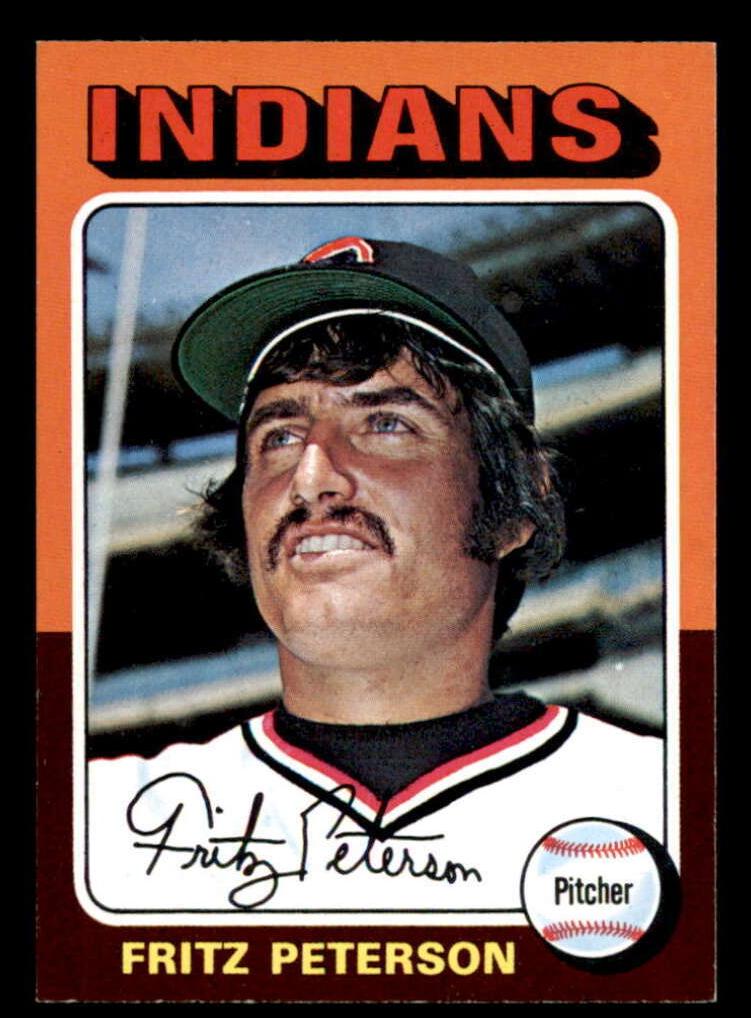 1975 Topps Fritz Peterson #62 card