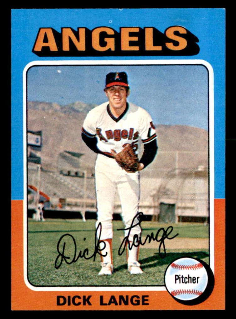 1975 Topps Dick Lange #114 card