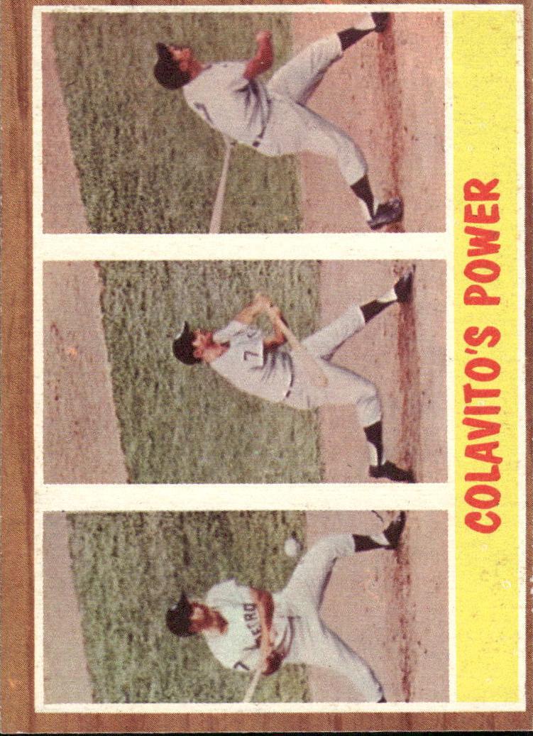 1962 Rocky Colavito's Power In Action #314