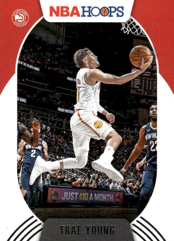 2020 Panini Hoops Trae Young #46 card