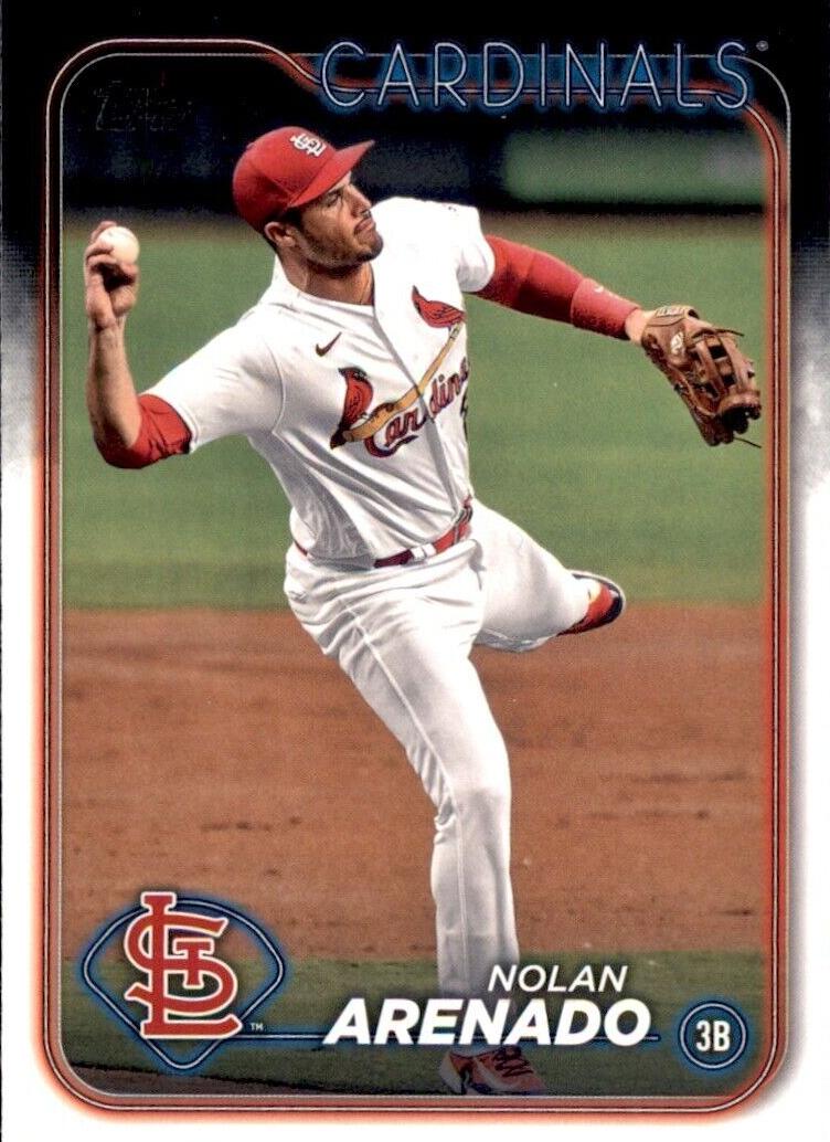 Nolan Arenado 2024 Topps Series 1 card