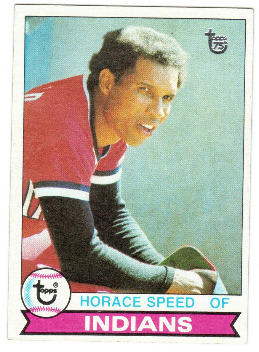 1979 Topps Horace Speed #438 card