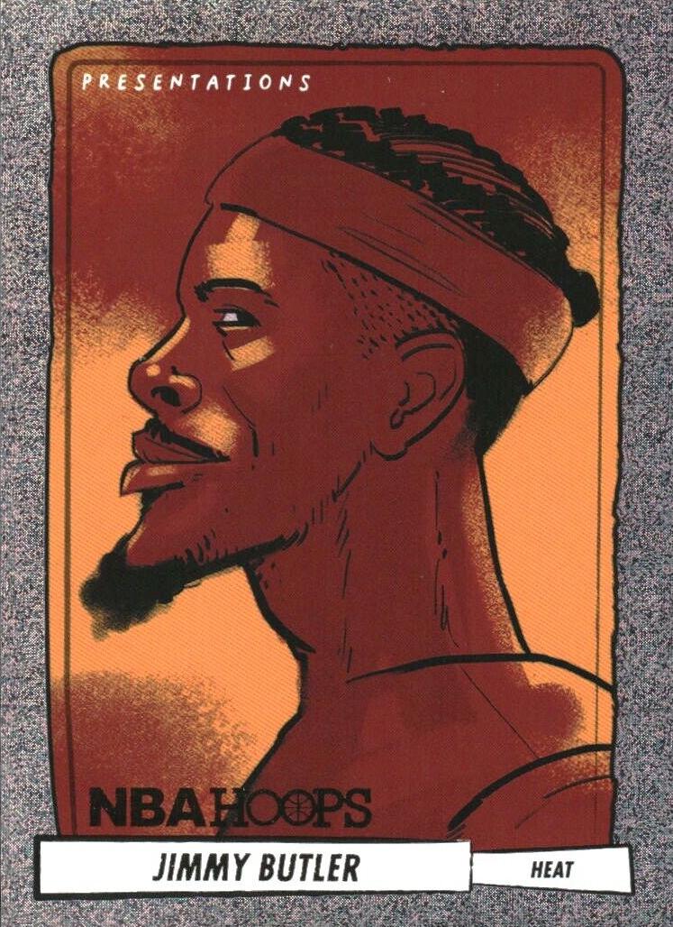 2023 Panini Hoops Premium Stock Presentations Jimmy Butler #1 card
