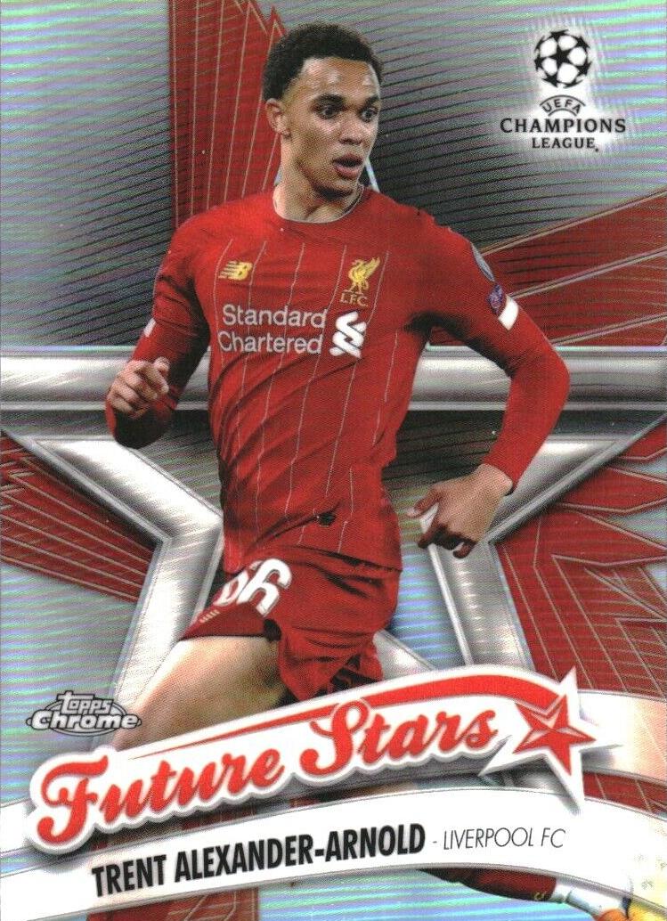2019 Topps Chrome UEFA Champions League Trent Alexander-Arnold #FS-TAA card