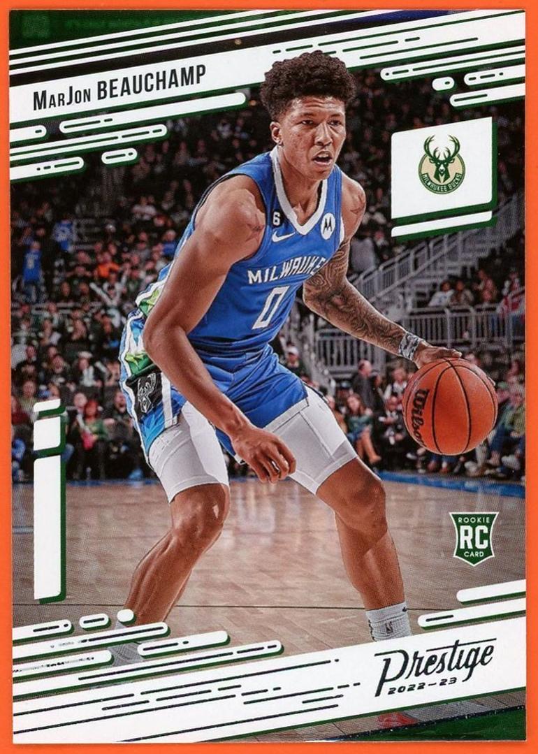 2022 Panini Chronicles MarJon Beauchamp #57 card