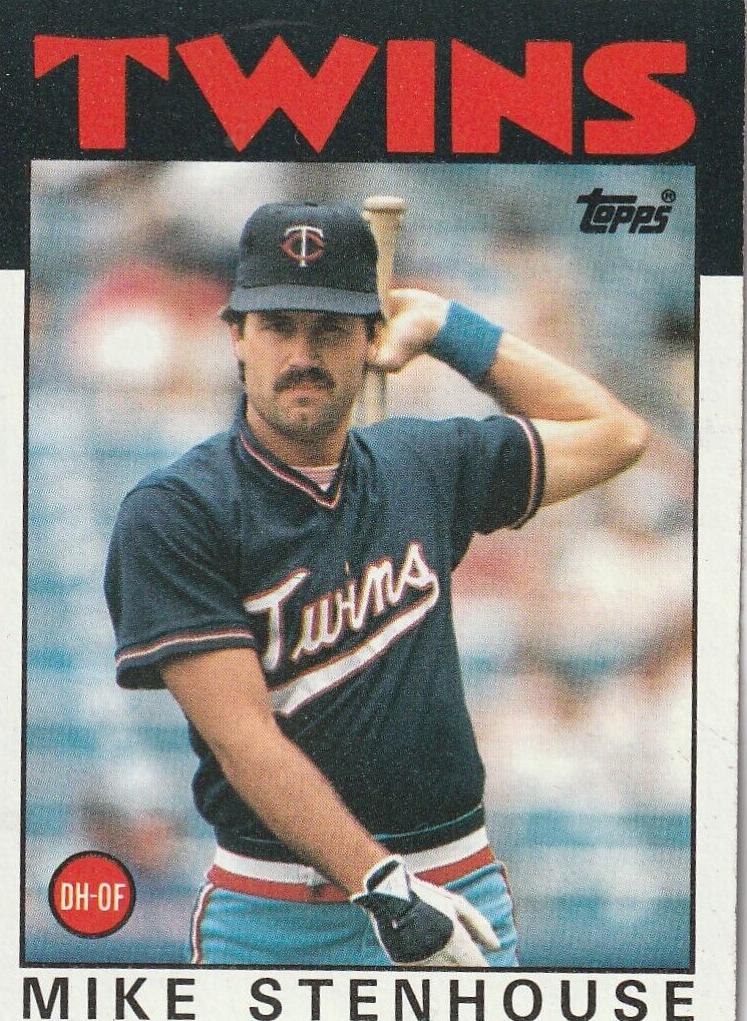 1986 Mike Stenhouse #17
