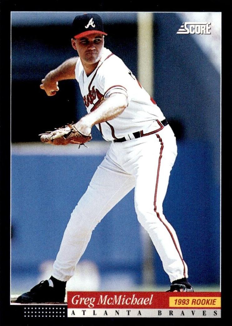 1994 Score Greg McMichael #551 card