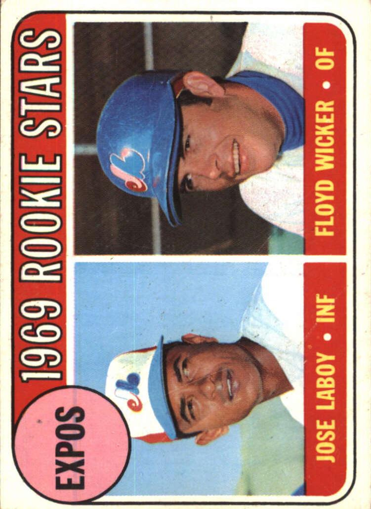 1969 Jose Laboy/Floyd Wicker #524