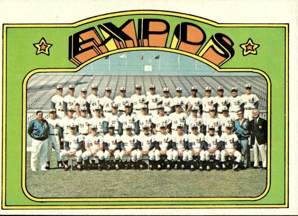 1972 Montreal Expos Team #582