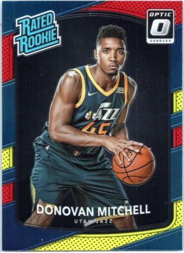 2017 Donovan Mitchell [Red and Yellow] #188