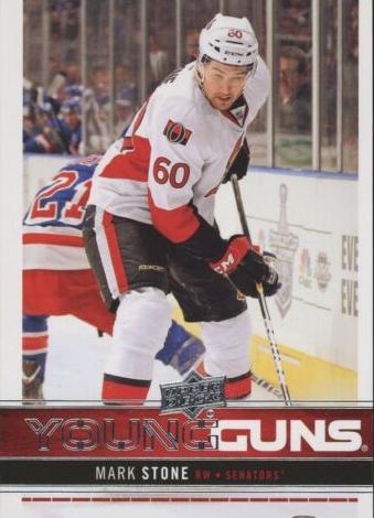 2012 Upper Deck Mark Stone #239 card