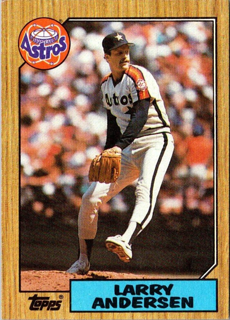1987 Topps Larry Andersen #503 card