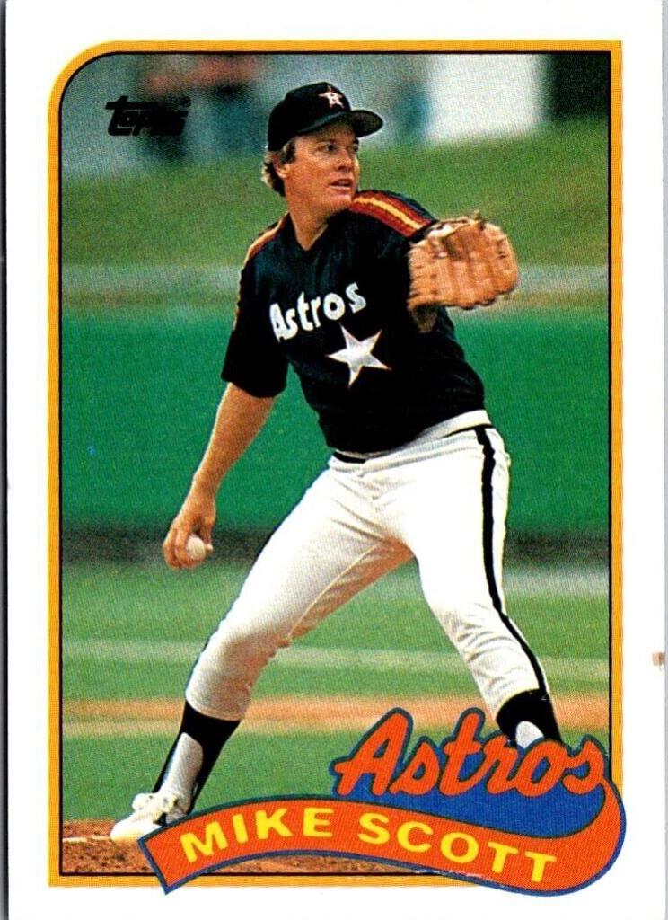 Mike Scott 1989 Topps Baseball