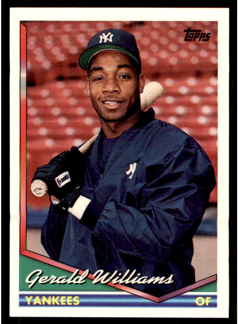 1994 Topps Gerald Williams #383 card