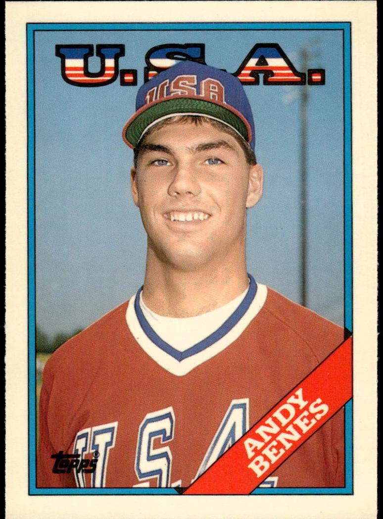 Andy Benes - 1988 Topps Traded Baseball 