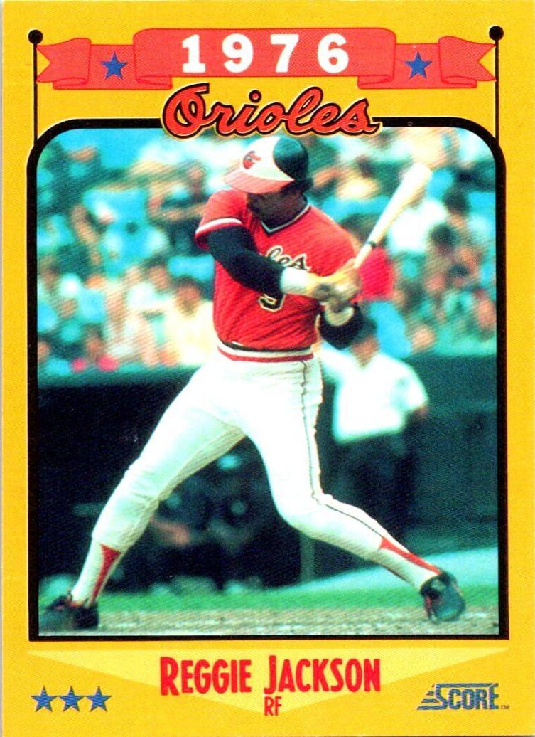 1988 Reggie Jackson #501