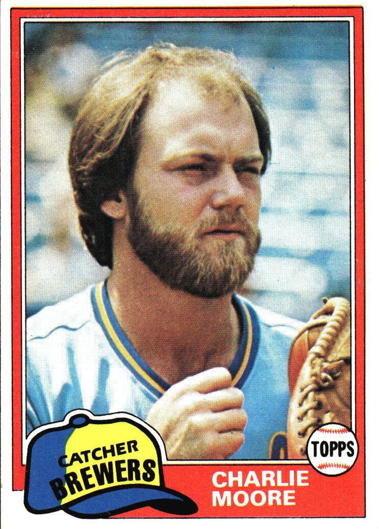 1981 Topps Charlie Moore #237 card