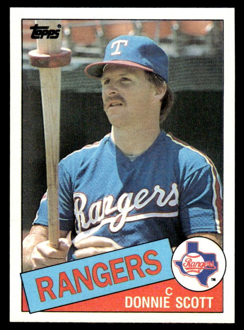1985 Topps Donnie Scott #496 card