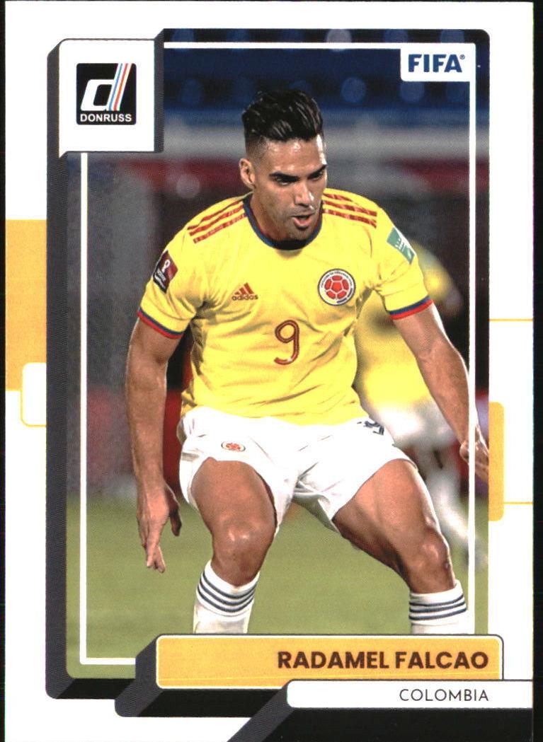 2022 Panini Donruss Radamel Falcao [Blue] #151 card