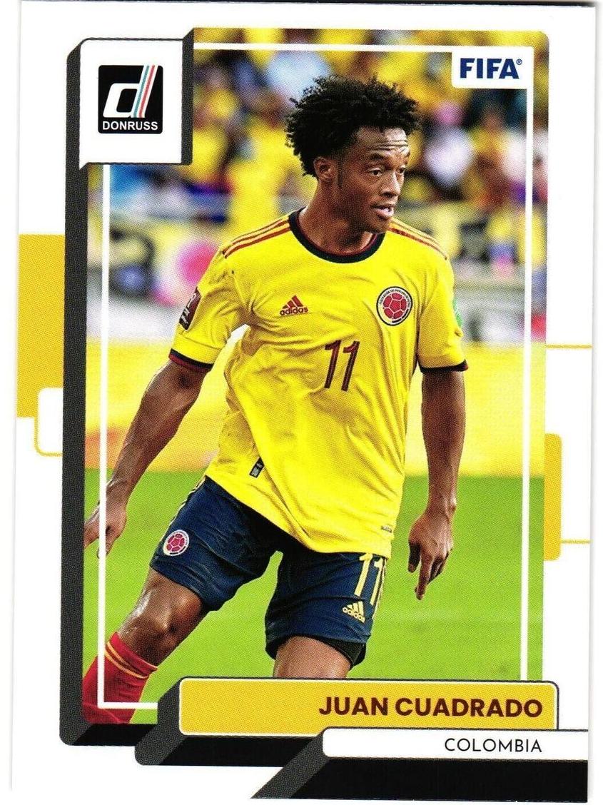 2022 Panini Donruss Juan Cuadrado #148 card