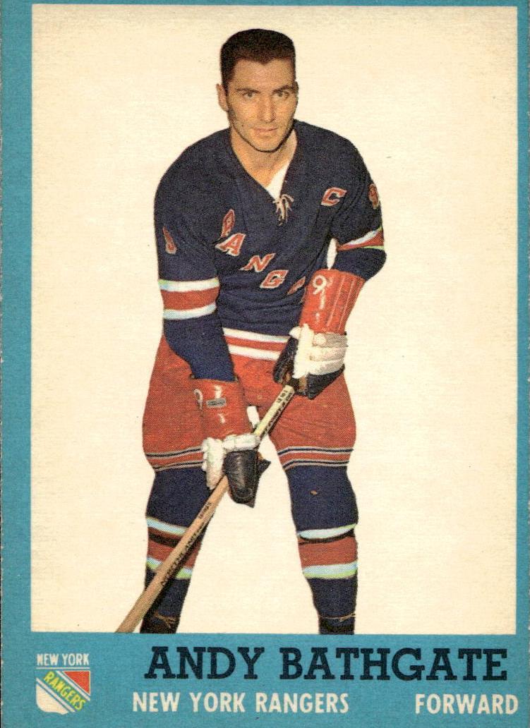 1962 Topps Andy Bathgate #52 card