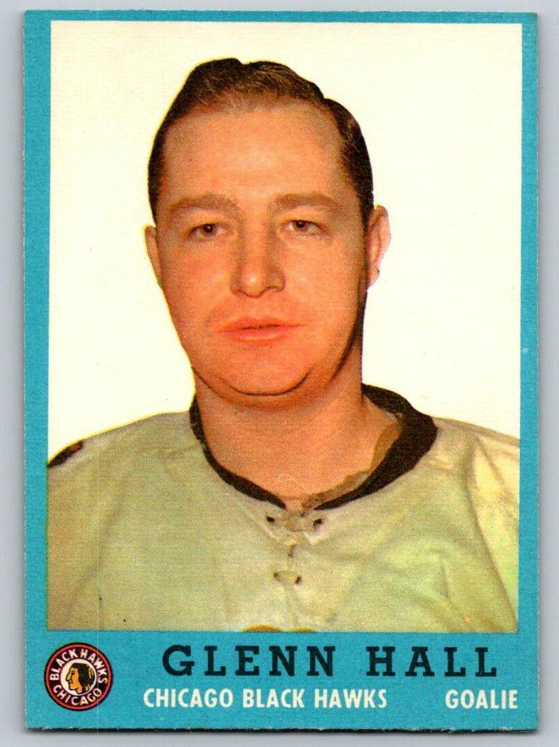 1962 Topps Glenn Hall #24 card