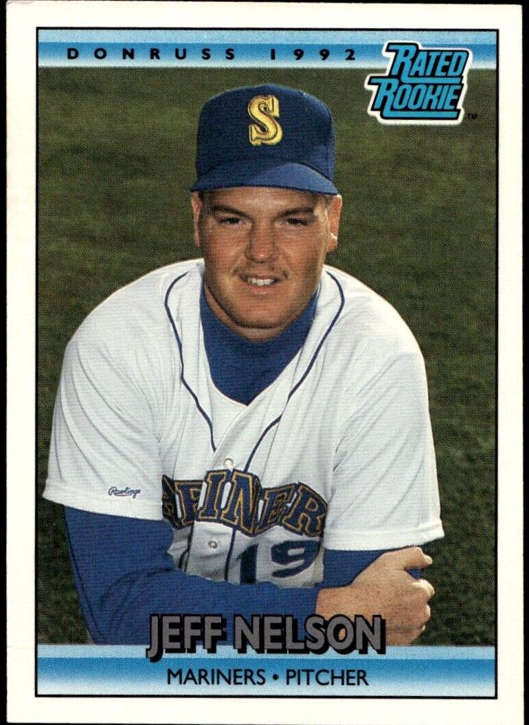 1992 Donruss Jeff Nelson #408 card