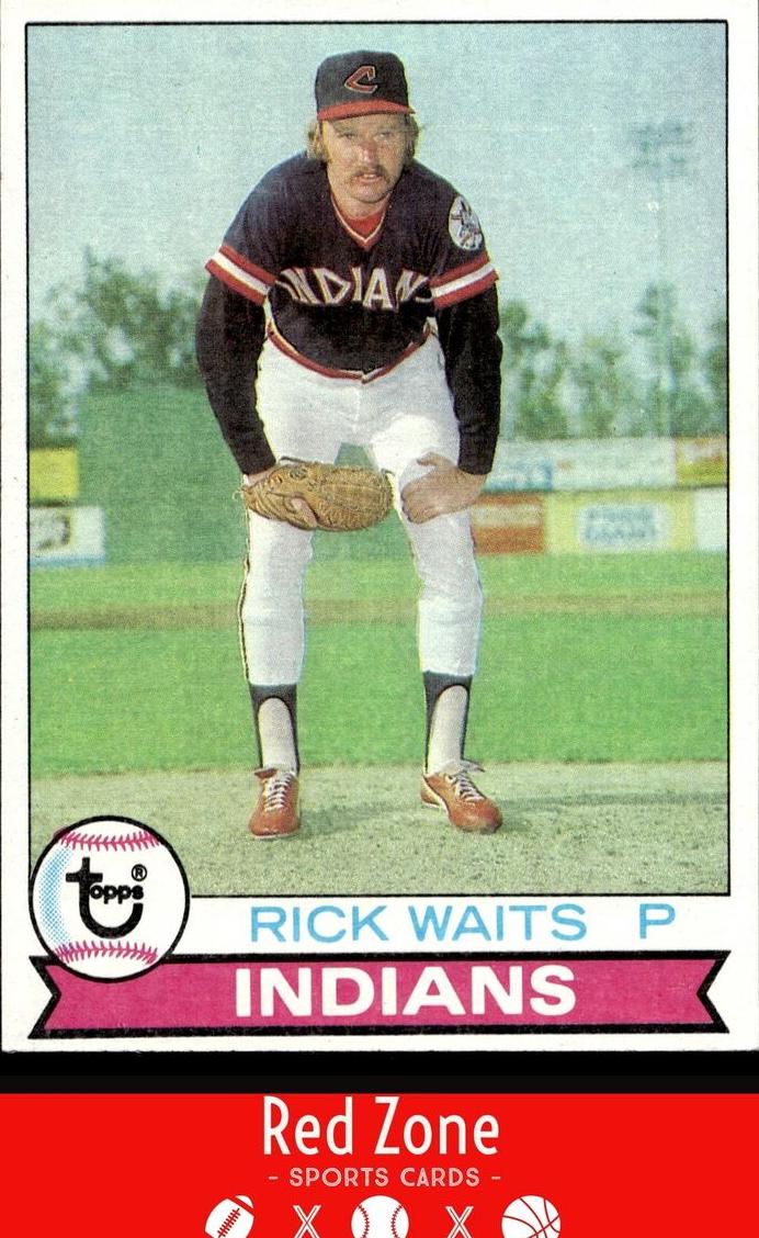 1979 Topps Rick Waits #484 card