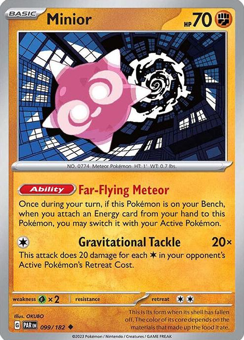 Minior 2023 Pokemon Scarlet & Violet Paradox Rift