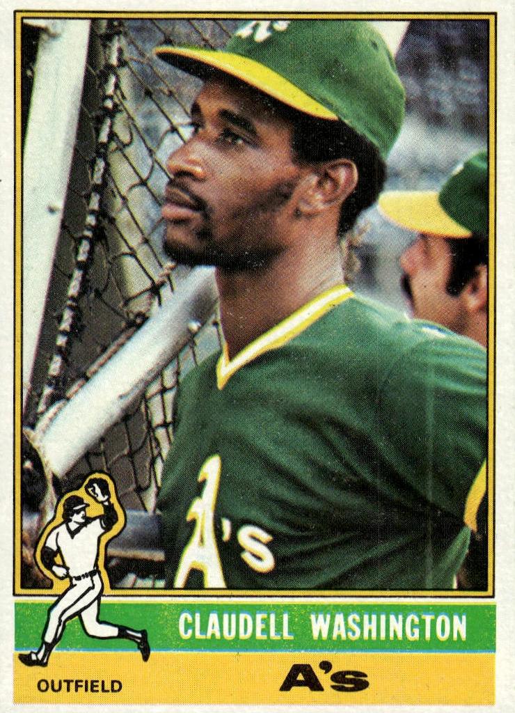1976 Claudell Washington #189