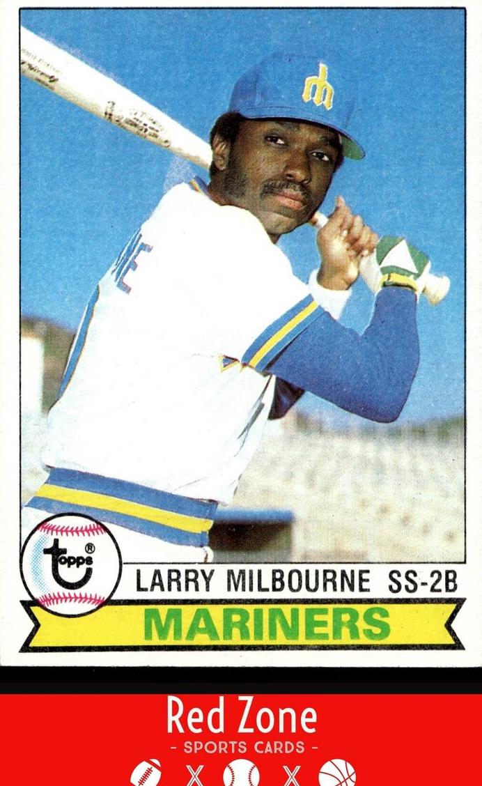 1979 Topps Larry Milbourne #199 card