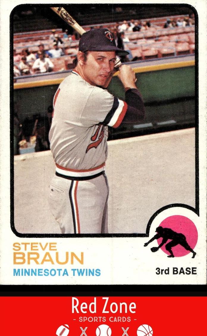 1973 Topps Steve Braun #16 card