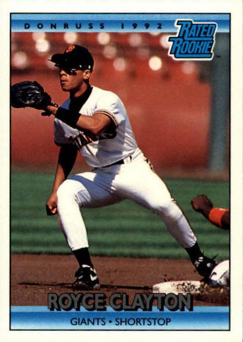 1992 Donruss Royce Clayton #397 card