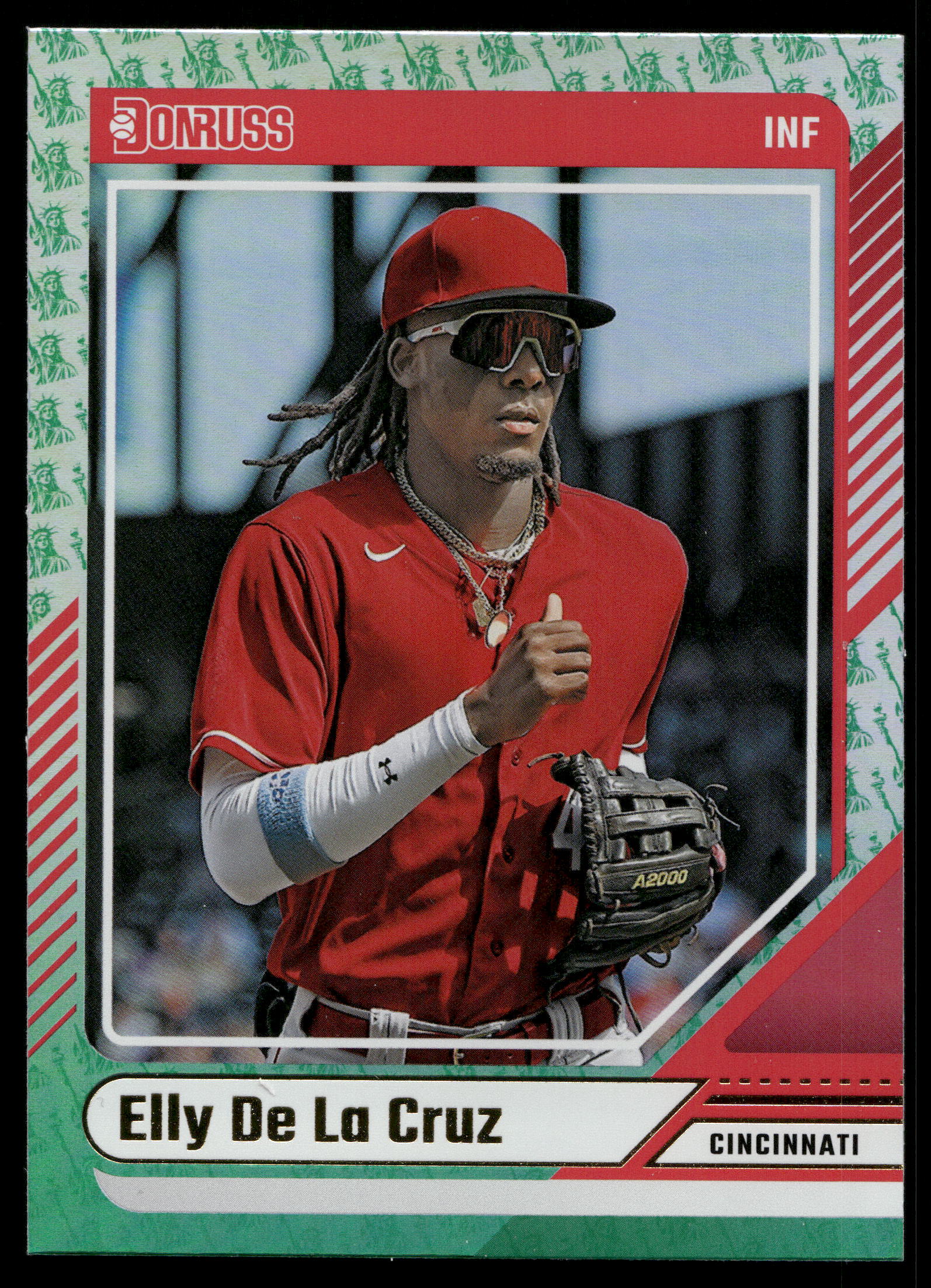 2024 Panini Donruss Baseball Liberty Elly De La Cruz #18