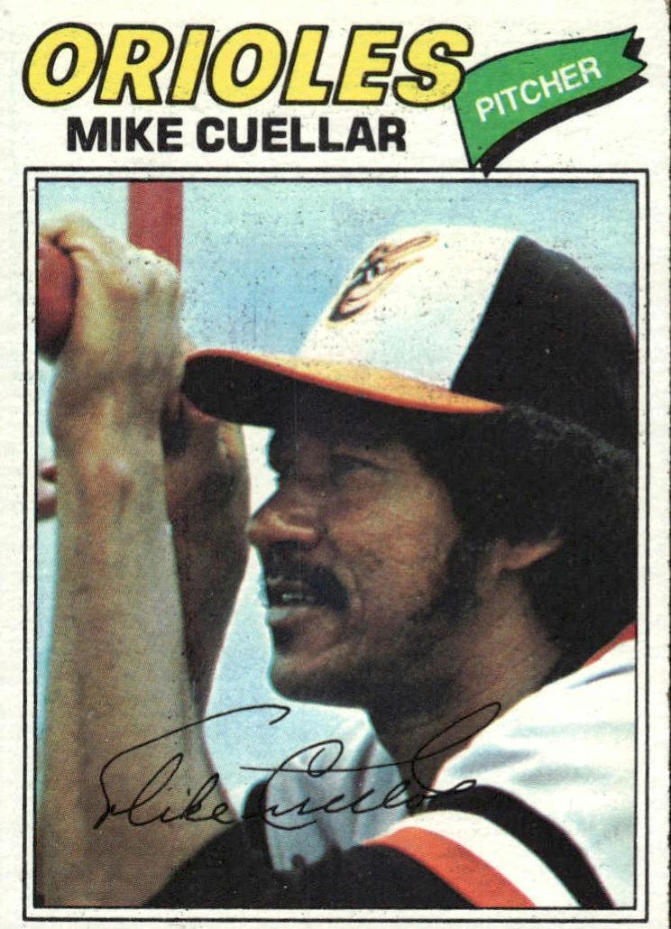 1977 Topps Mike Cuellar #162 card
