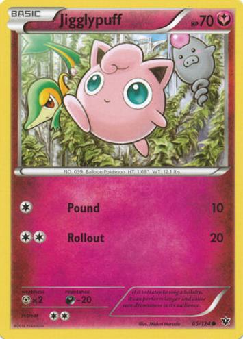 Jigglypuff 2016 Pokemon XY Fates Collide