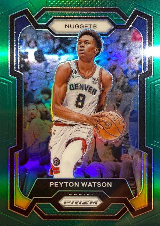 Peyton Watson 2023-24 Prizm Basketball card