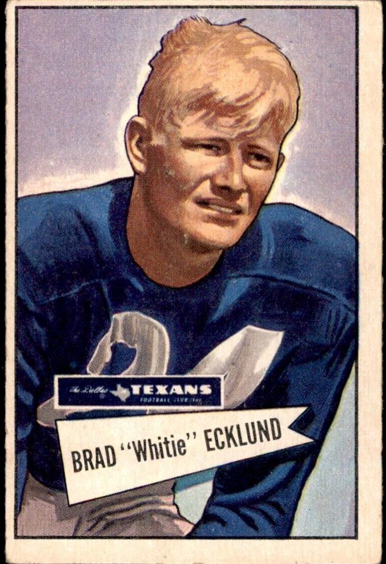 1952 Brad Ecklund #35