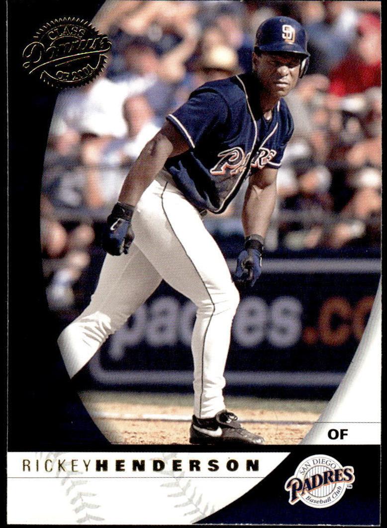 2001 Rickey Henderson #68