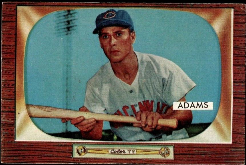1955 Bobby Adams #118