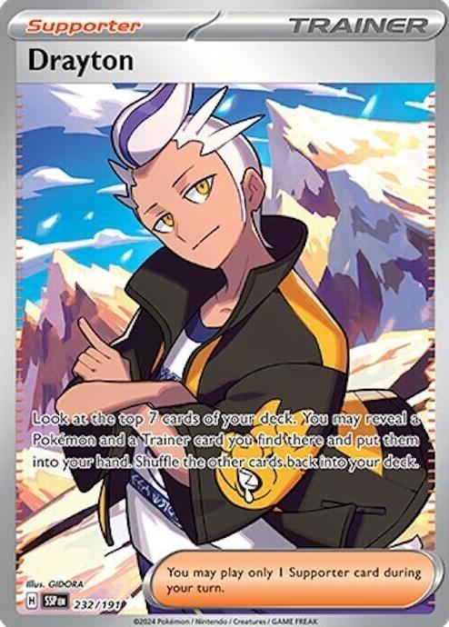 Drayton 2024 Pokemon Scarlet & Violet Surging Sparks