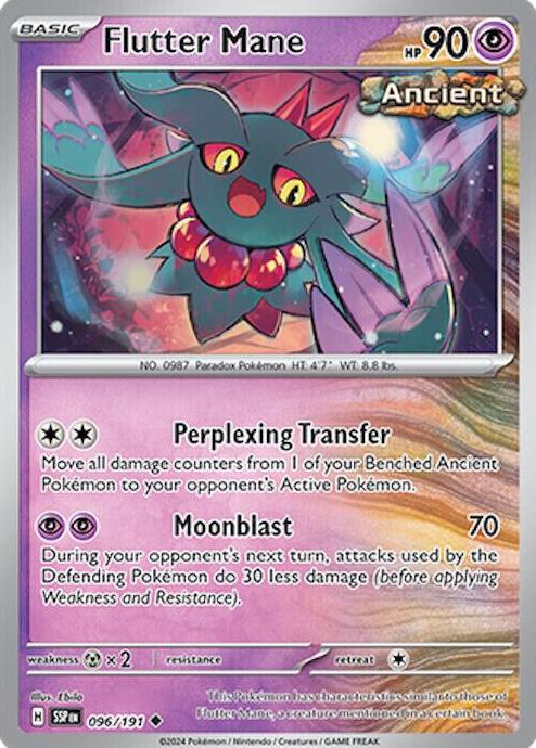 Flutter Mane 2024 Pokemon Scarlet & Violet Surging Sparks