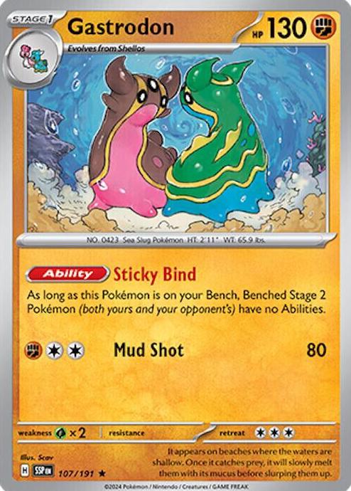 Gastrodon 2024 Pokemon Scarlet & Violet Surging Sparks