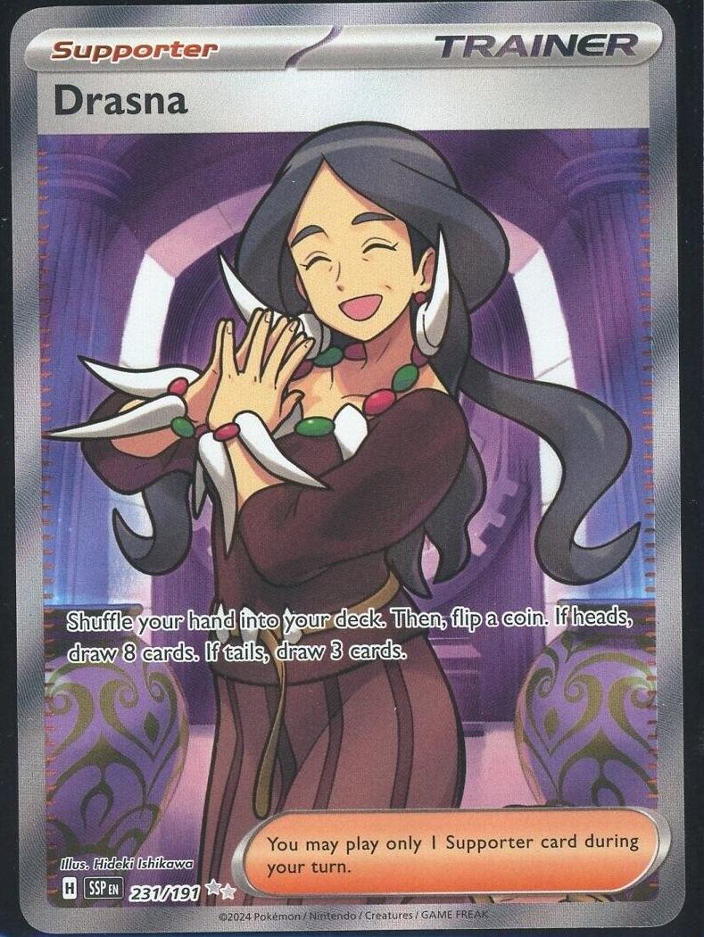 Drasna 2024 Pokemon Scarlet & Violet Surging Sparks