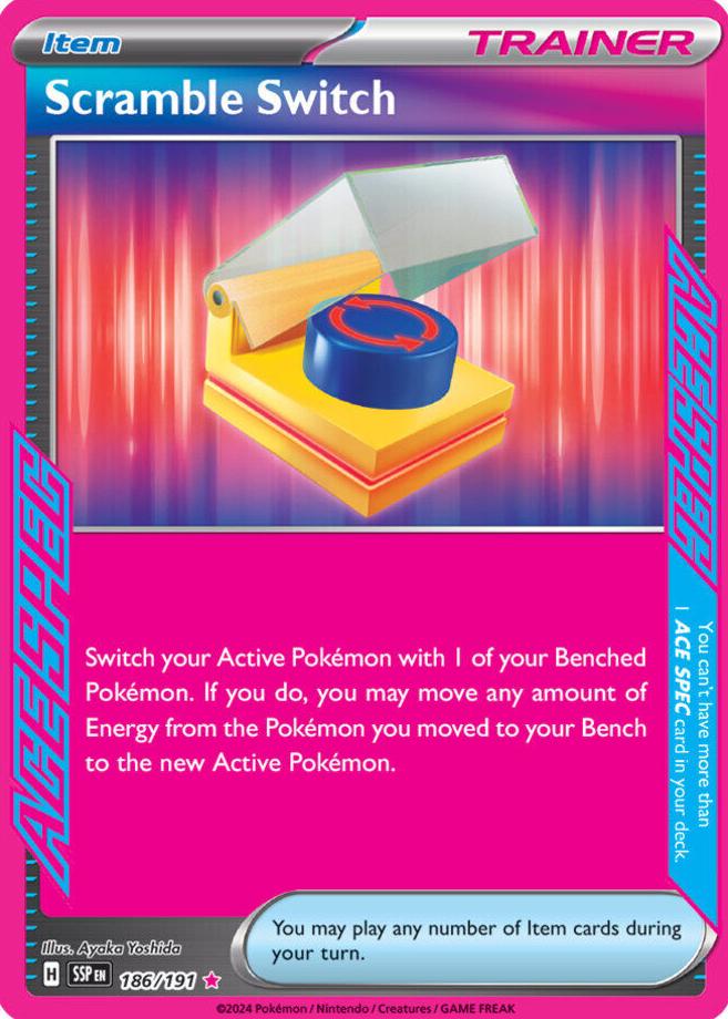 Scramble Switch 2024 Pokemon Scarlet & Violet Surging Sparks