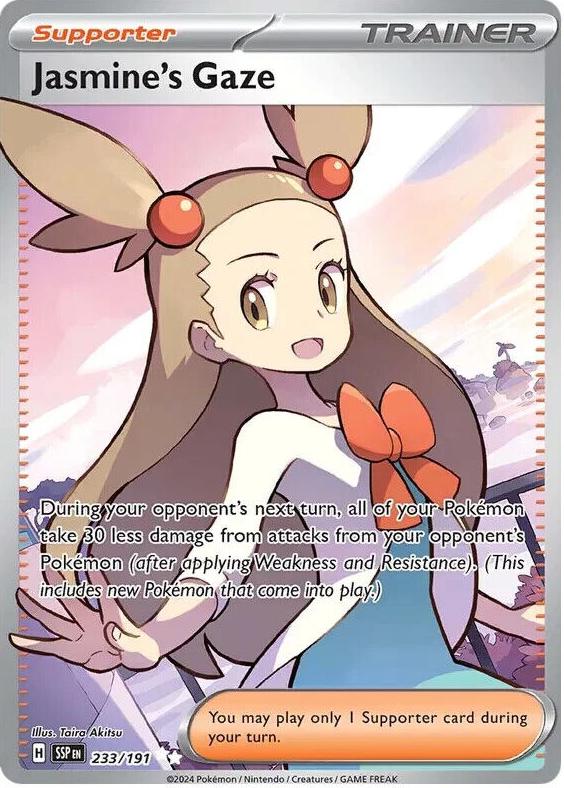 Jasmine's Gaze 2024 Pokemon Scarlet & Violet Surging Sparks