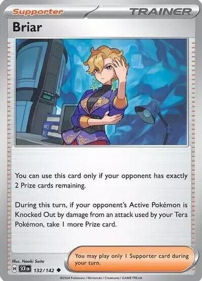 Briar 2024 Pokemon Scarlet & Violet Stellar Crown