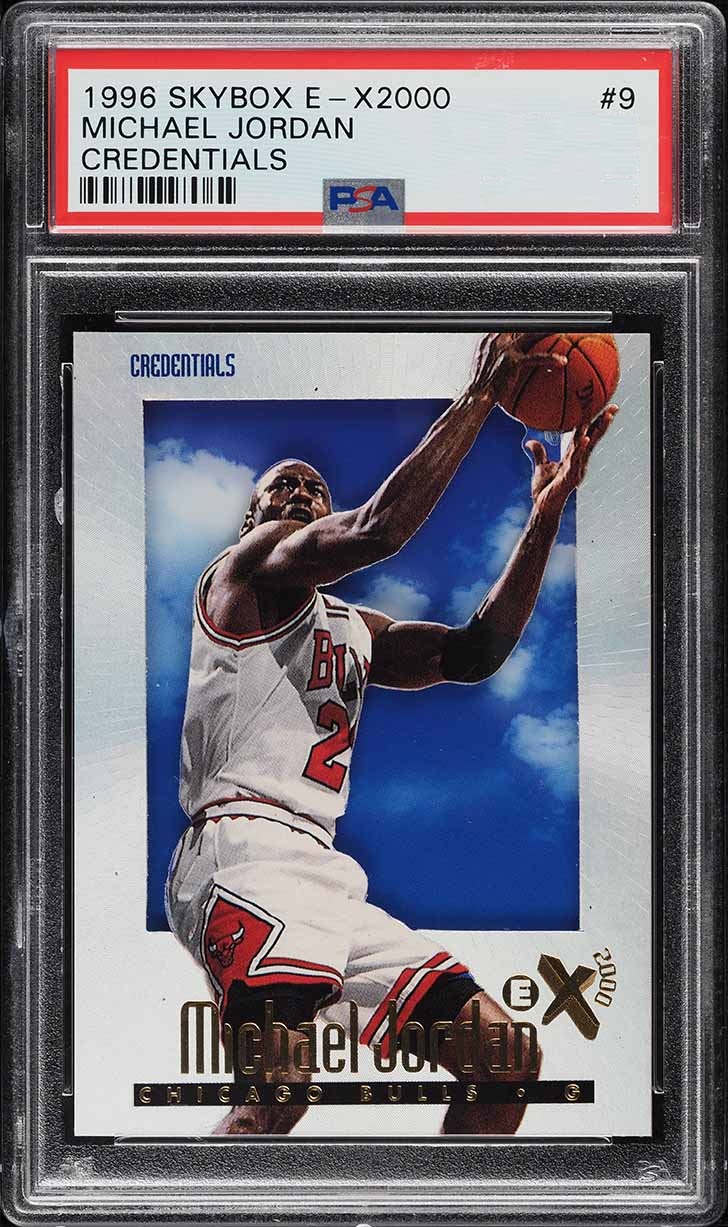 1996 Michael Jordan [Credentials] #9